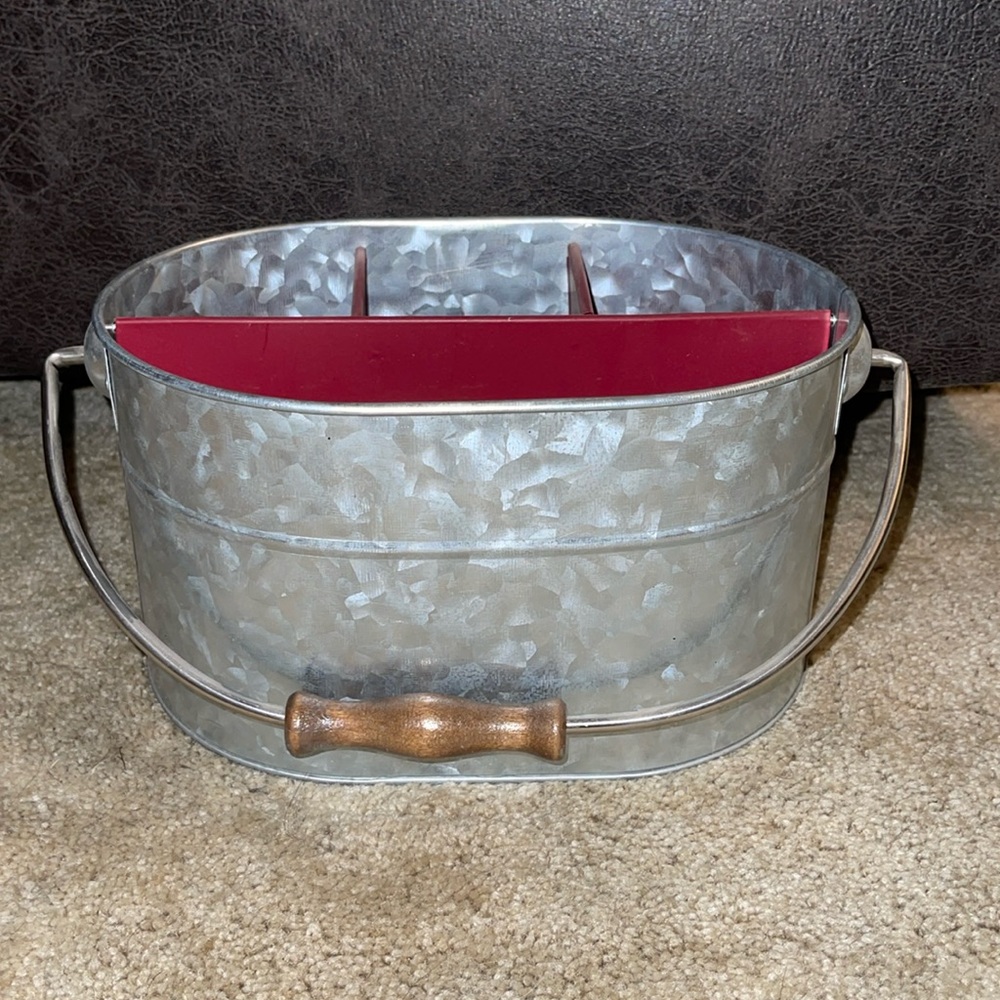 Rustic Metal Organizer